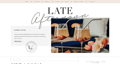 Desktop Screenshot of lateafternoonblog.com